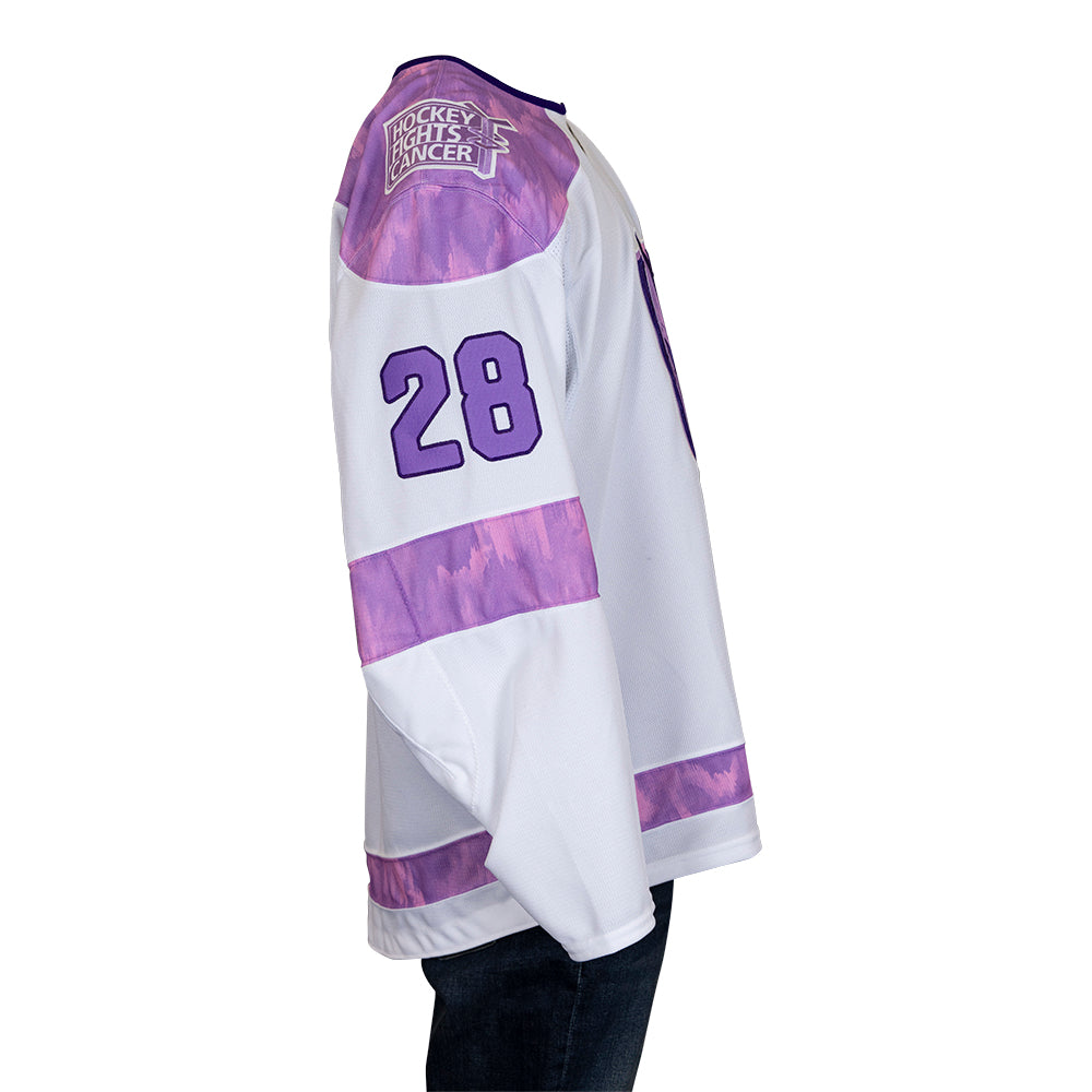 Game-Issued: #28 Tanner Laczynski 2024-25 HFC Jersey