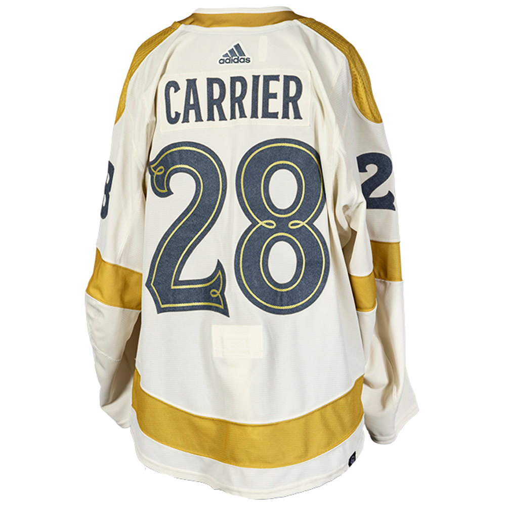 Game-Issued #28 William Carrier Winter Classic Jersey