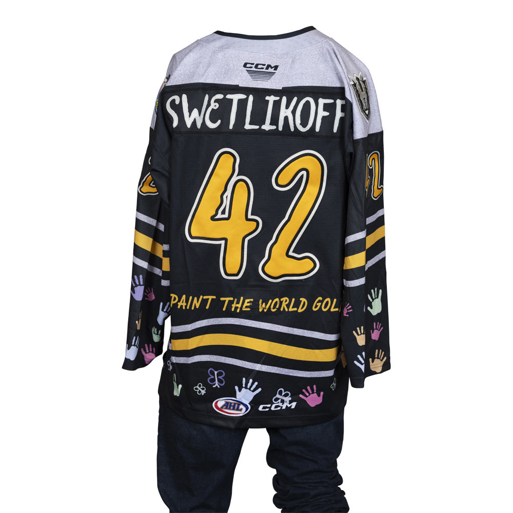 Game-Issued: #42 Alex Swetlikoff 2023-2024 CCSD Jersey