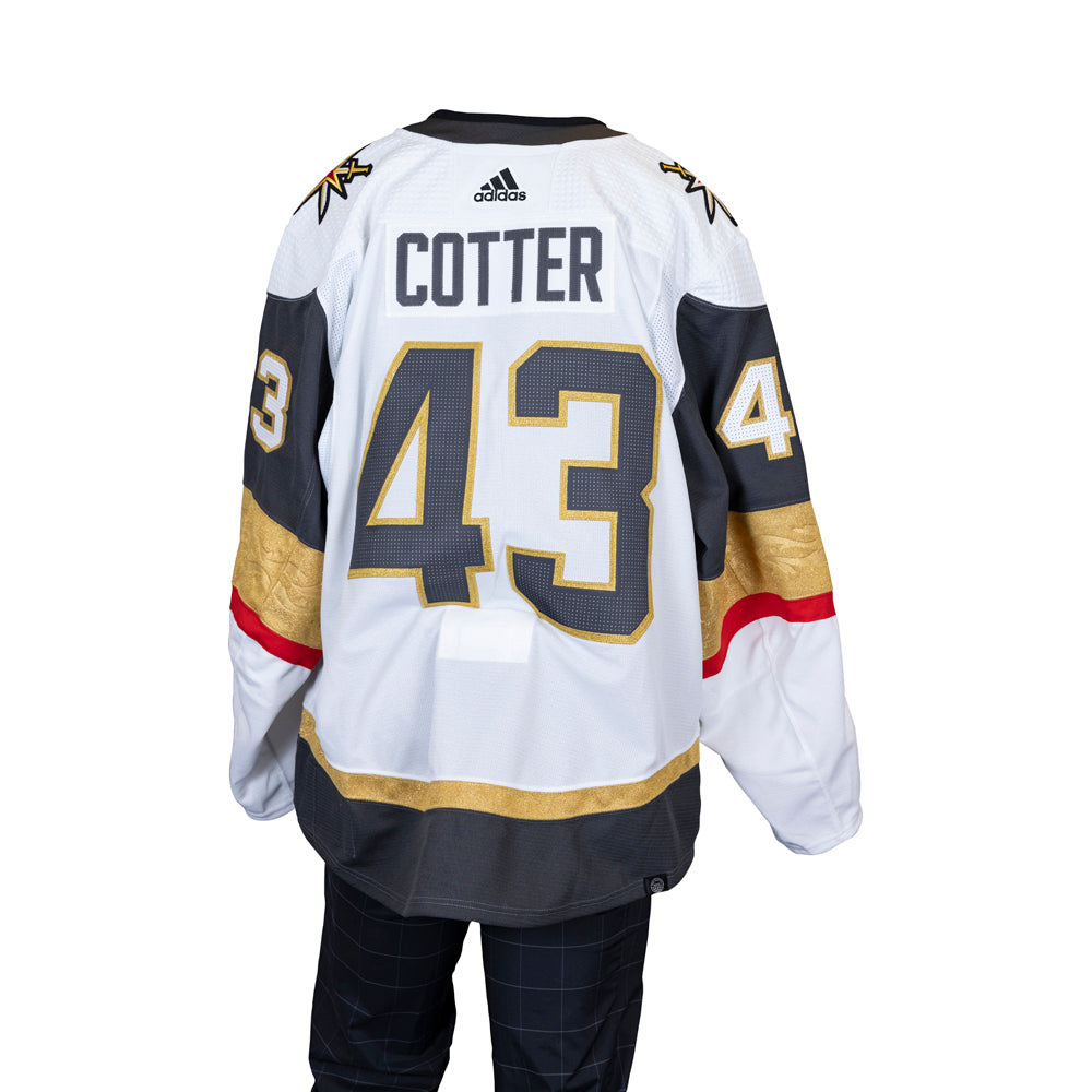 Game-Issued: #43 Paul Cotter 2023-2024 Stanley Cup Playoff