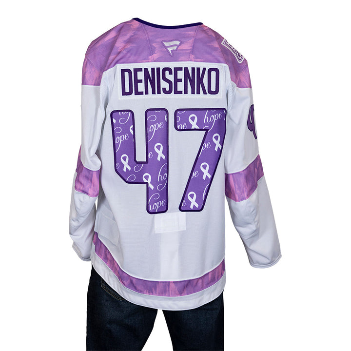 Game-Issued: #47 Girgori Denisenko 2024-25 HFC Jersey