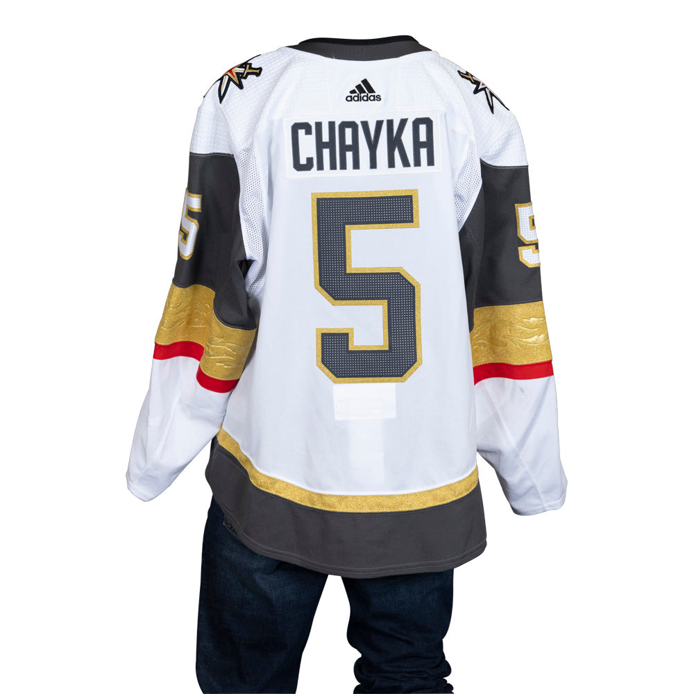 Game-Issued: #5 Daniil Chayka 2021-2022 Preseason Set