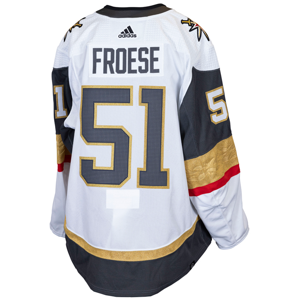 Game-Issued: #51 Byron Froese 2023-2024 Stanley Cup Playoff