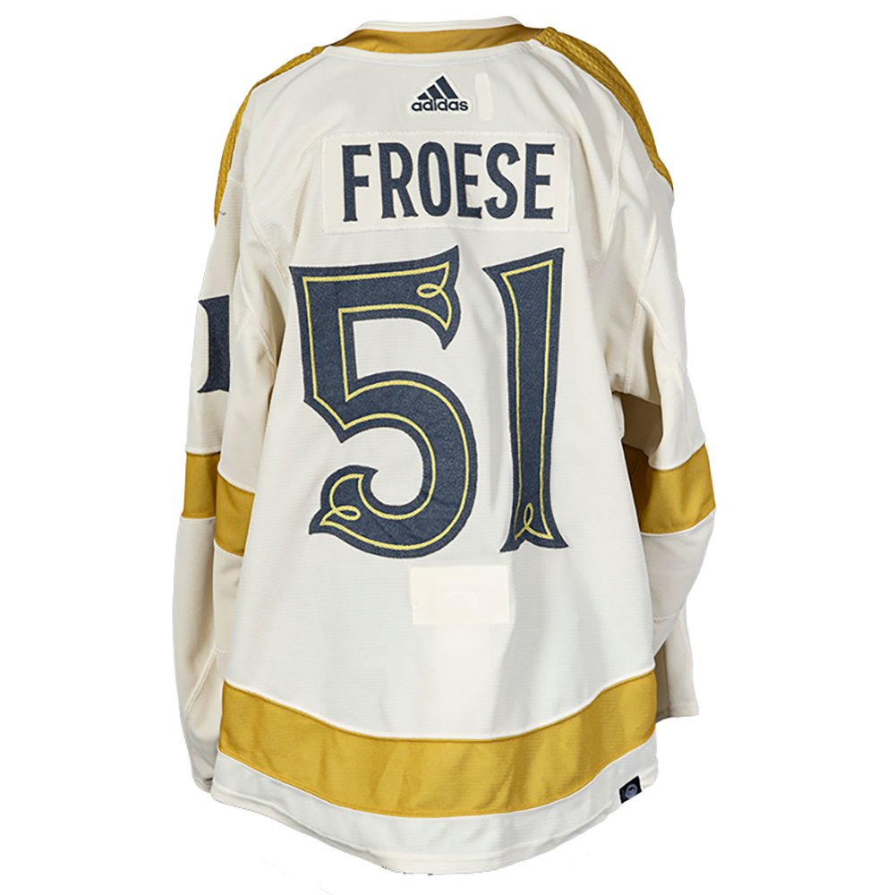 Game-Issued #51 Byron Froese Winter Classic Jersey - 16754