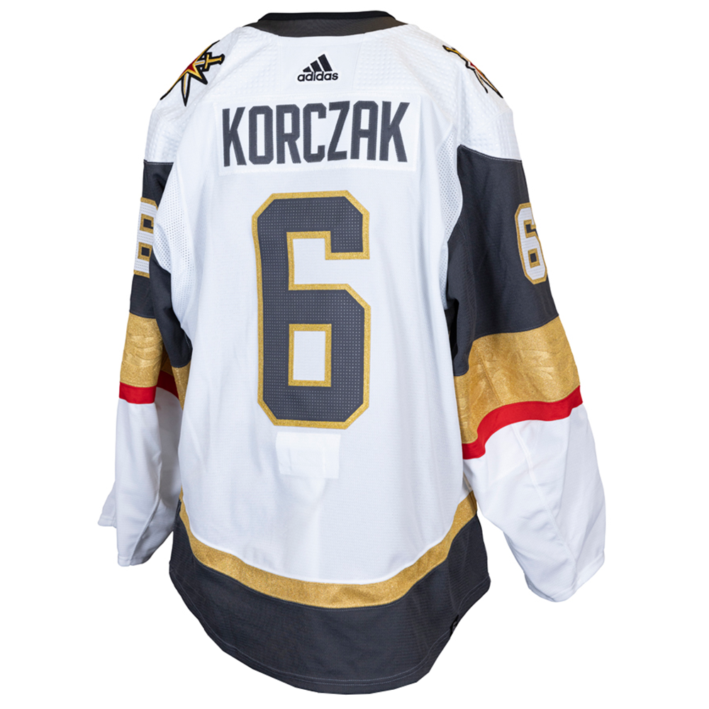 Game-Issued: #6 Kaedan Korczak 2023-2024 Stanley Cup