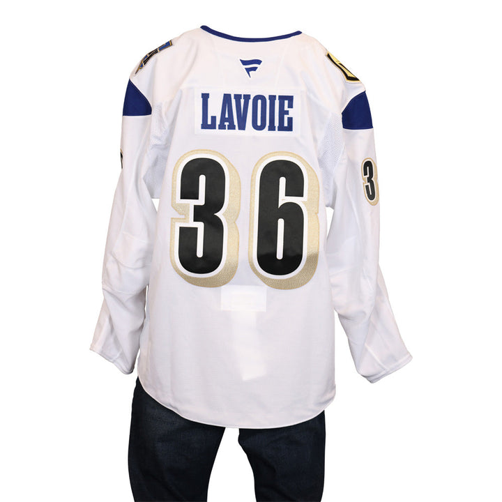 Game-Issued: #62 Raphael Lavoie 2024-2025 Nevada Day Jersey