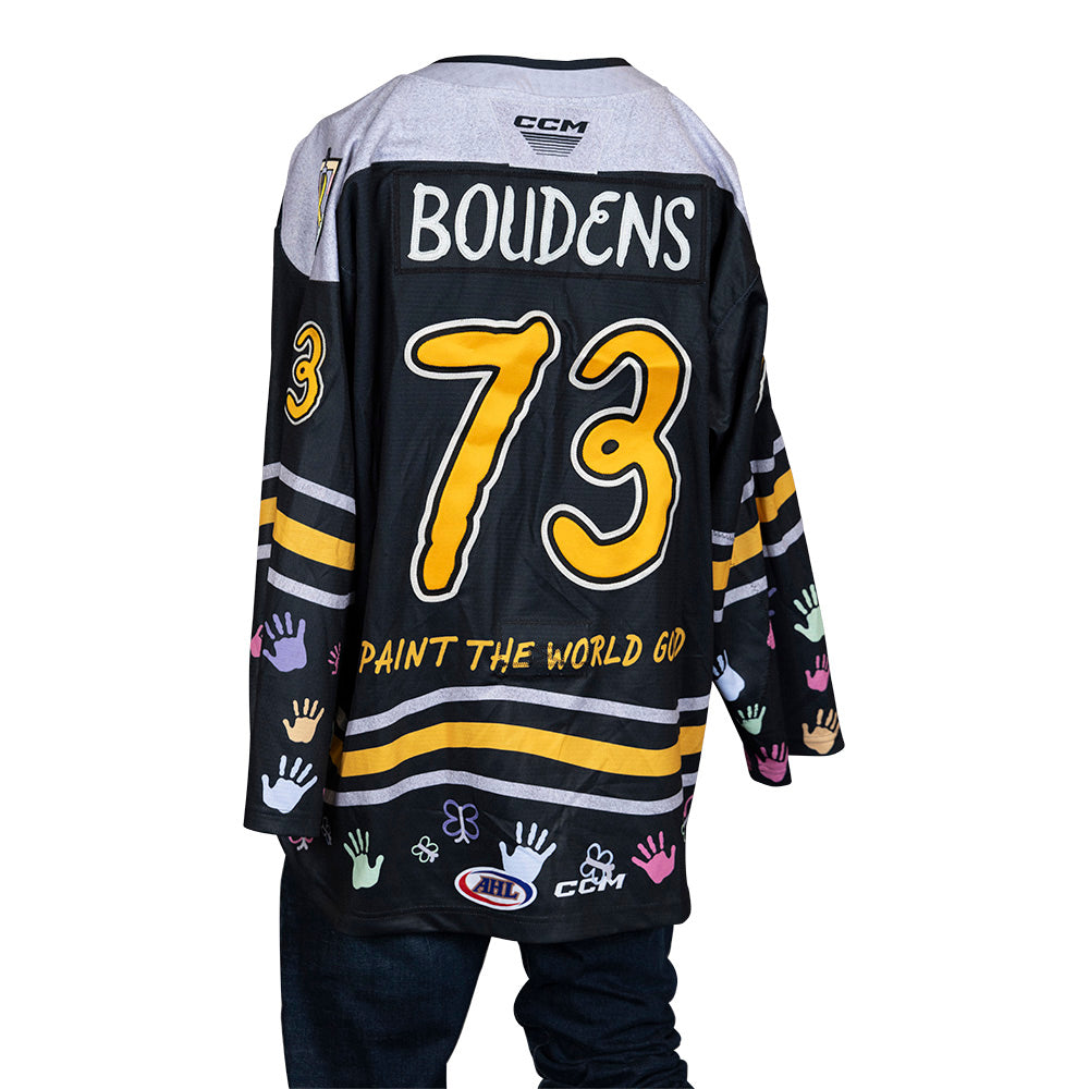 Game-Issued: #73 Matt Boudens 2023-2024 CCSD Jersey - 362