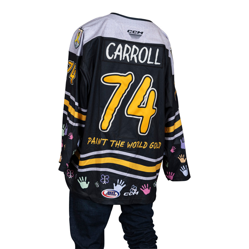 Game-Issued: #74 Noah Carroll 2023-2024 CCSD Jersey - 361