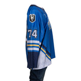 Game-Issued: #74 Noah Carroll 2023-2024 Nevada Day Jersey