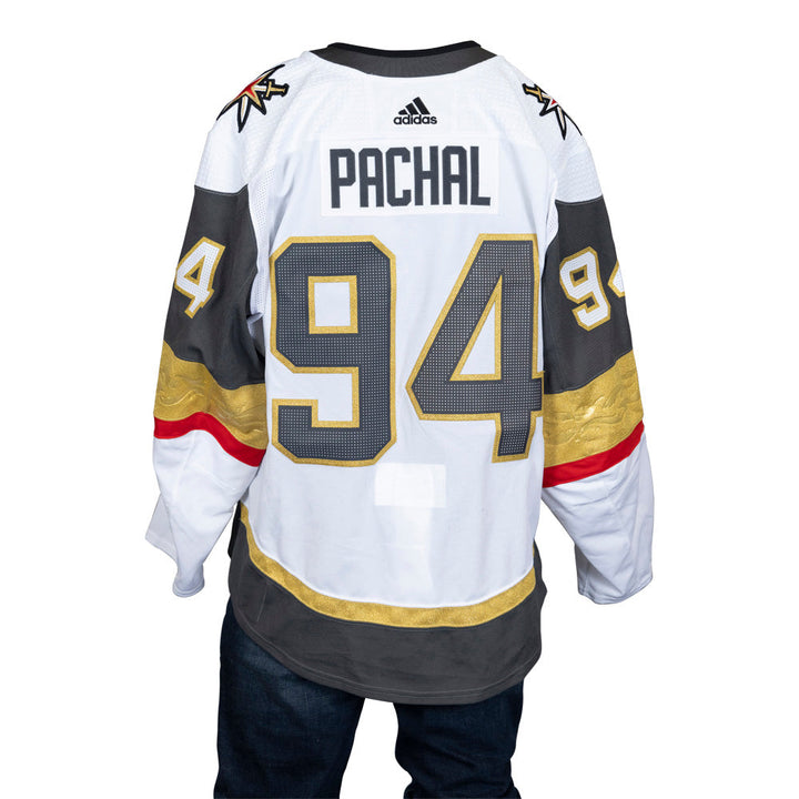 Game-Issued: #94 Brayden Pachal 2021-2022 Preseason Set