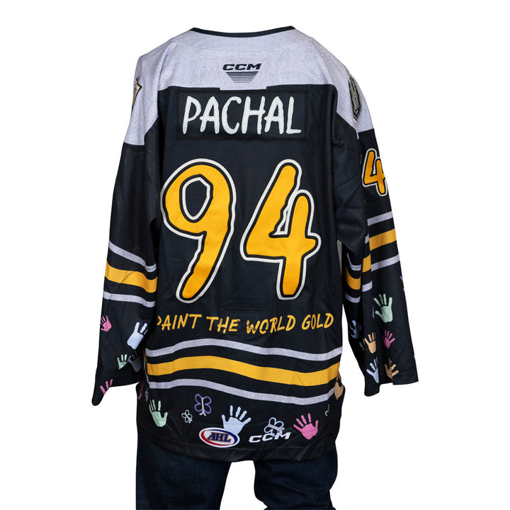 Game-Issued: #94 Brayden Pachal 2023-2024 CCSD Jersey - 371