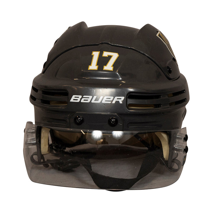 Game-Used: #17 Ben Hutton 2022-2023 Helmet - 15148 - Helmet