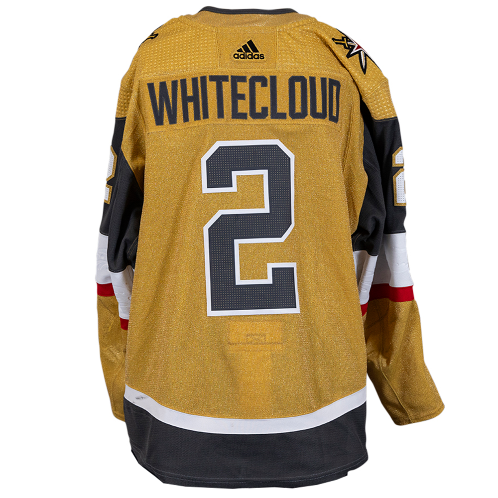 Game-Used #2 Zach Whitecloud Gold Jersey - 15797 - Jersey