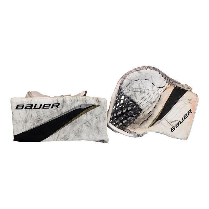 Game-Used: #32 Jesper Vikman Glove and Blocker - 17938 &