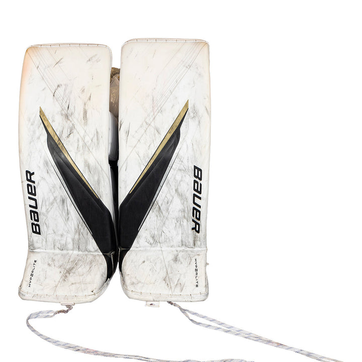 Game-Used: #32 Jesper Vikman Leg Pads - 17935 & 17936 - Pads