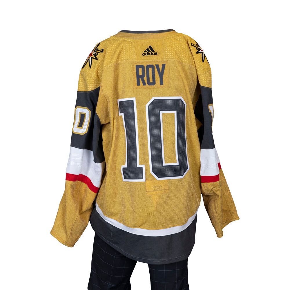 Game-Worn: #10 Nicolas Roy 2023-2024 Stanley Cup Playoff