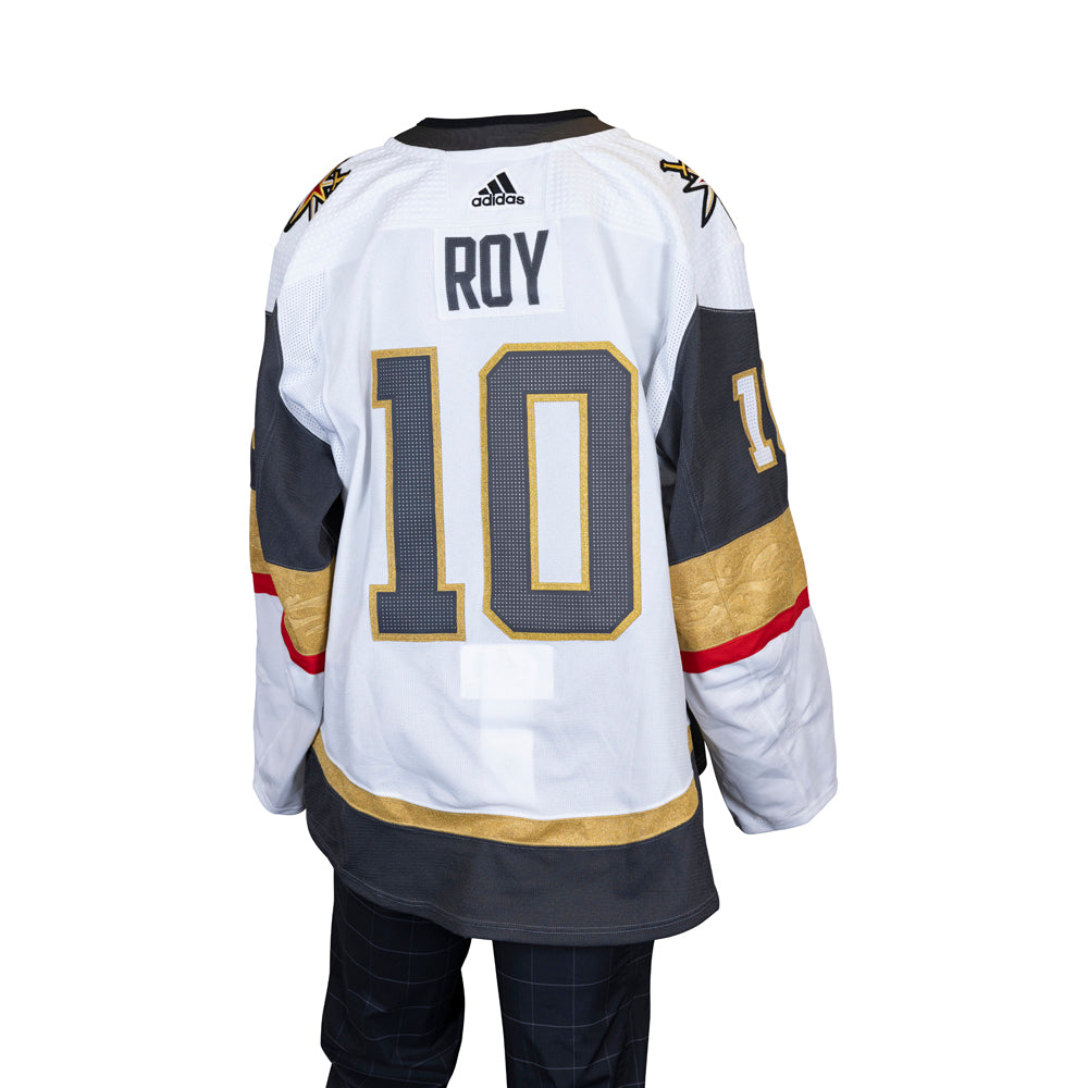 Game-Worn: #10 Nicolas Roy 2023-2024 Stanley Cup Playoff