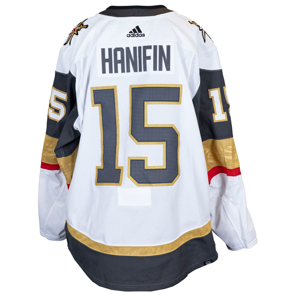 Game-Worn: #15 Noah Hanifin 2023-2024 Stanley Cup Playoff