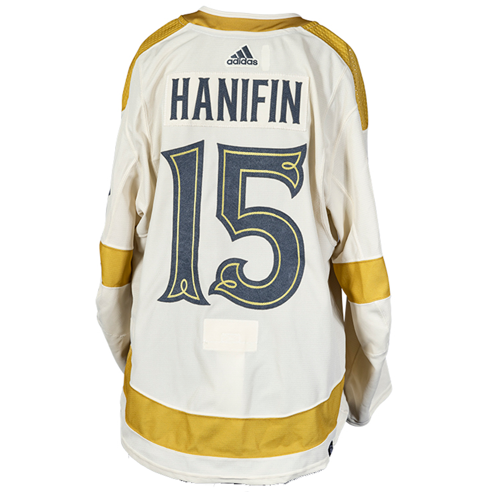 Game-Worn #15 Noah Hanifin Winter Classic Jersey - 16788