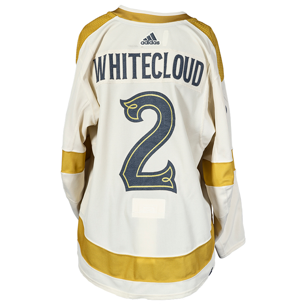 Game-Worn #2 Zach Whitecloud Winter Classic Jersey - 16081