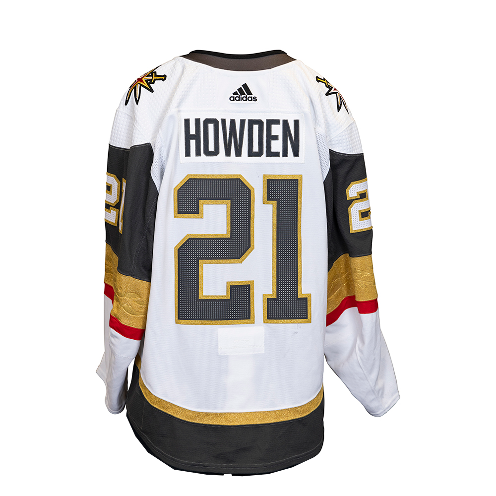 Game-Worn: #21 Brett Howden 2021-2022 White Set 2 - 11963