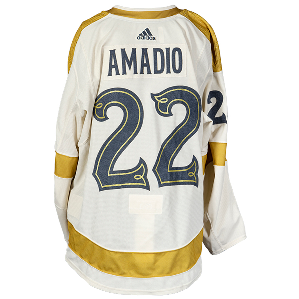 Game-Worn #22 Michael Amadio Winter Classic Jersey - 16773