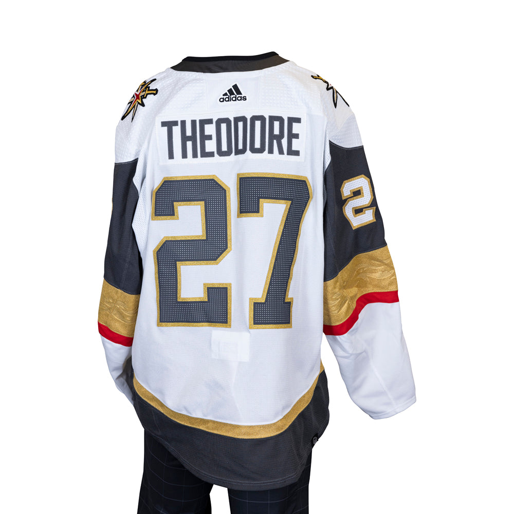 Game-Worn: #27 Shea Theodore 2023-2024 Stanley Cup Playoff