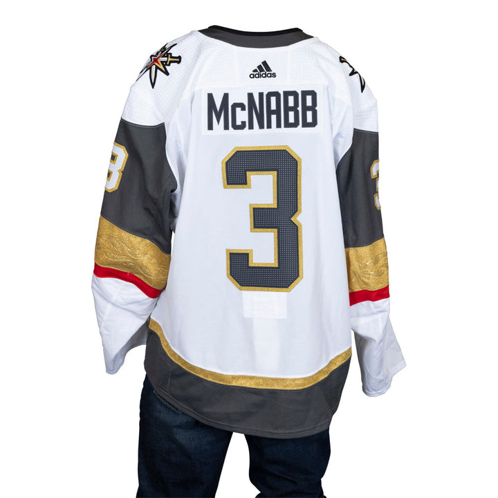 Game-Worn: #3 Brayden McNabb 2021-2022 Preseason Set