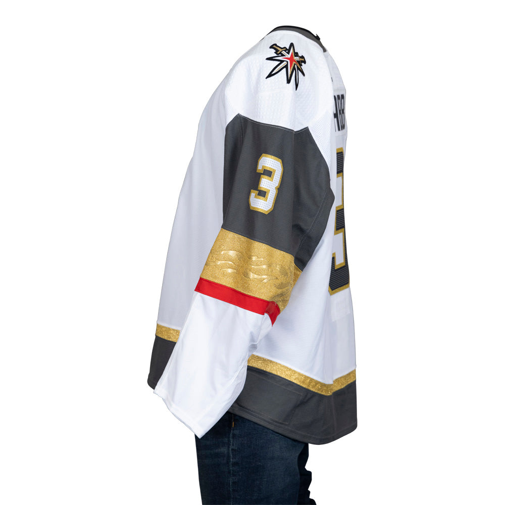 Game-Worn: #3 Brayden McNabb 2021-2022 Preseason Set