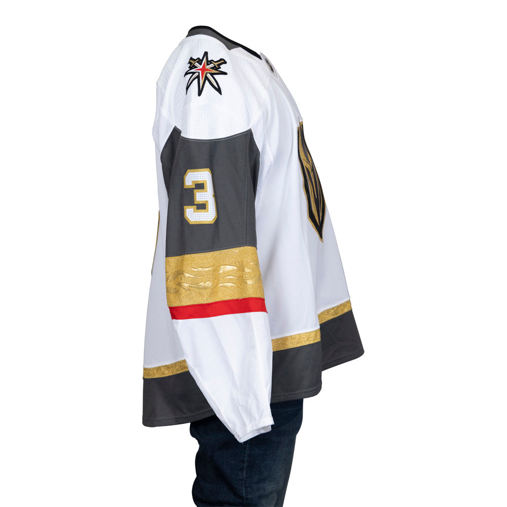 Game-Worn: #3 Brayden McNabb 2021-2022 Preseason Set