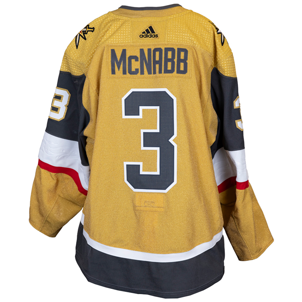 Game-Worn: #3 Brayden McNabb 2023-2024 Stanley Cup Playoff