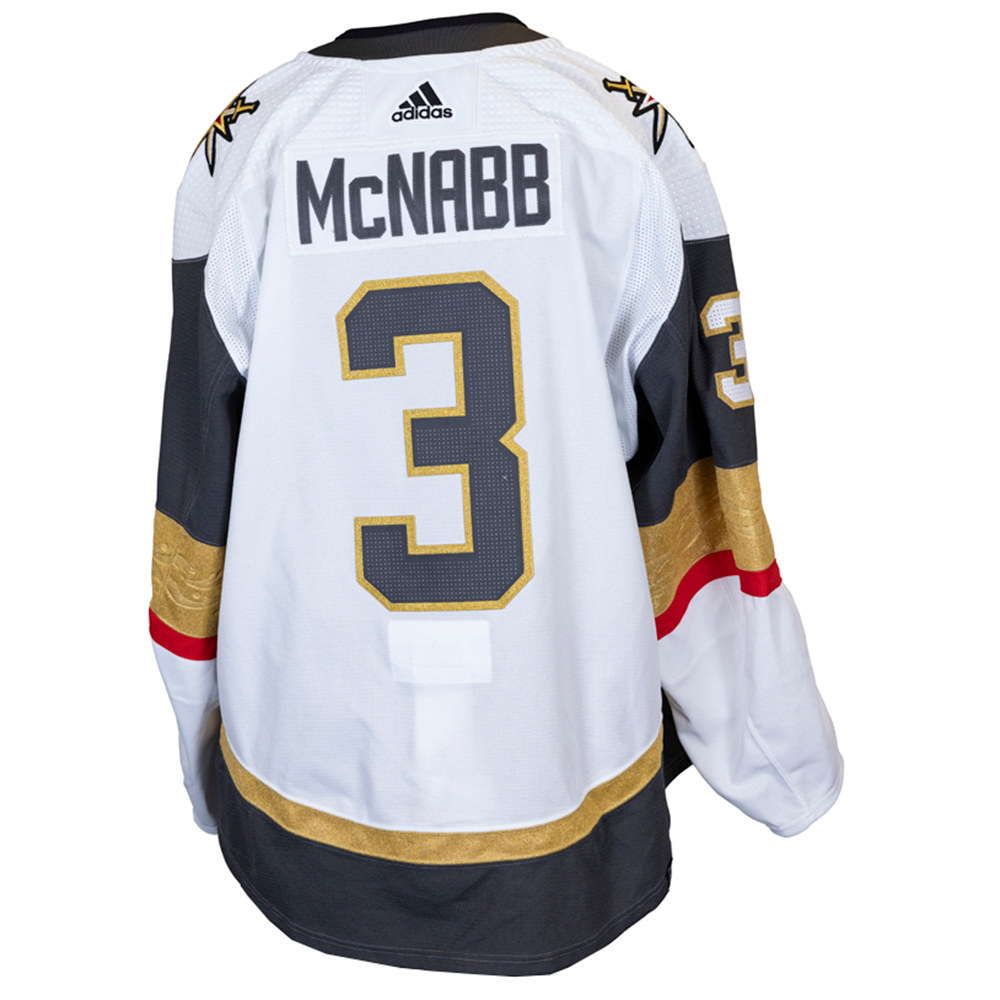 Game-Worn: #3 Brayden McNabb 2023-2024 Stanley Cup Playoff