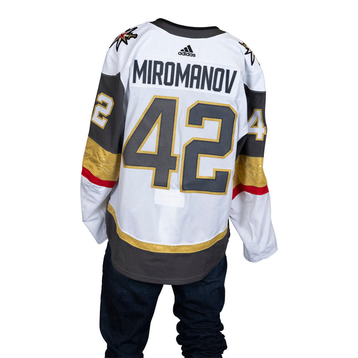 Game-Worn: #42 Daniil Miromanov 2021-2022 Preseason Set