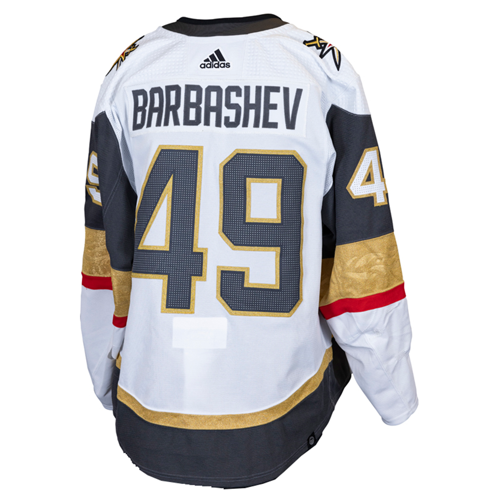 Game-Worn: #49 Ivan Barbashev 2023-2024 Stanley Cup Playoff