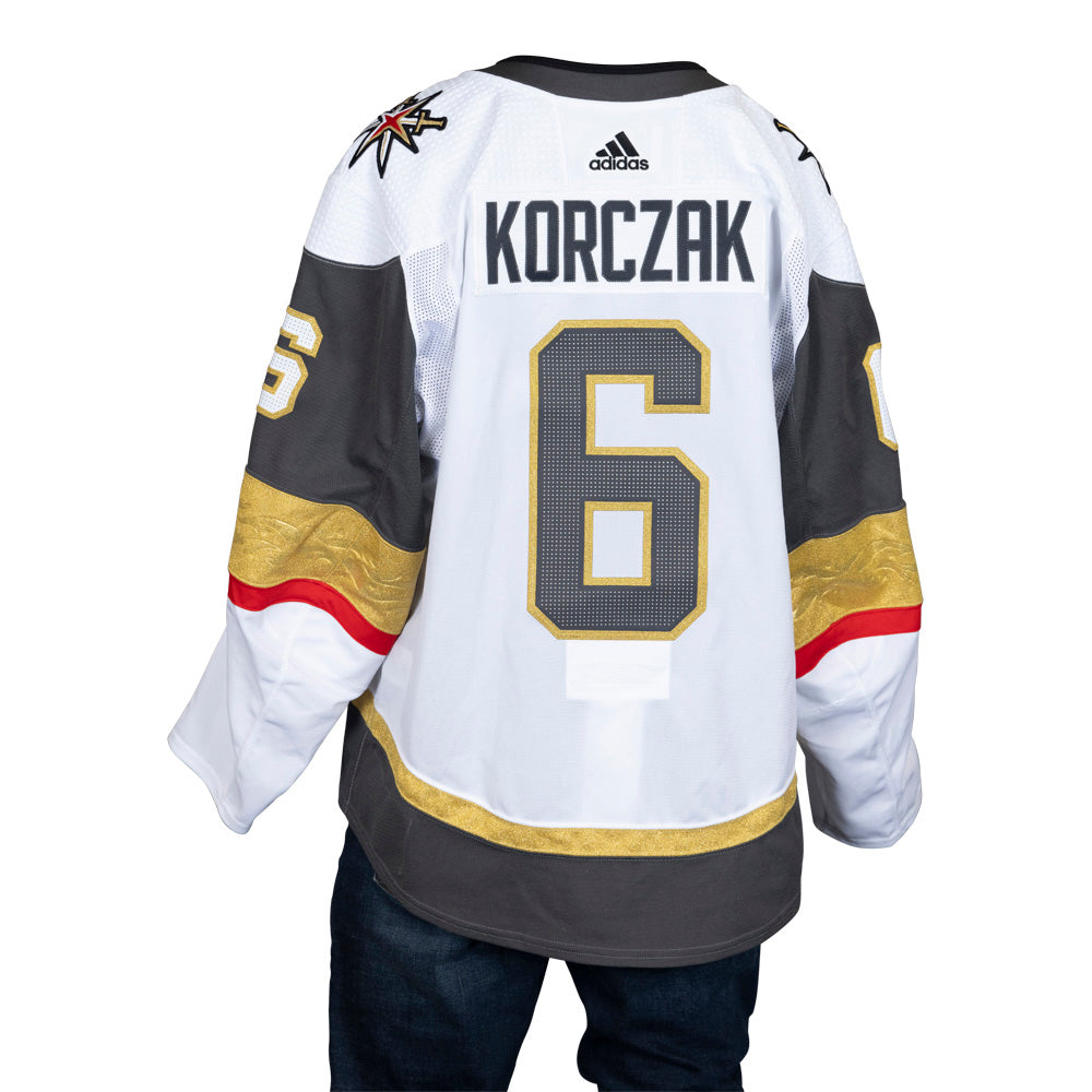 Game-Worn: #6 Kaedan Korczak 2021-2022 Preseason Set