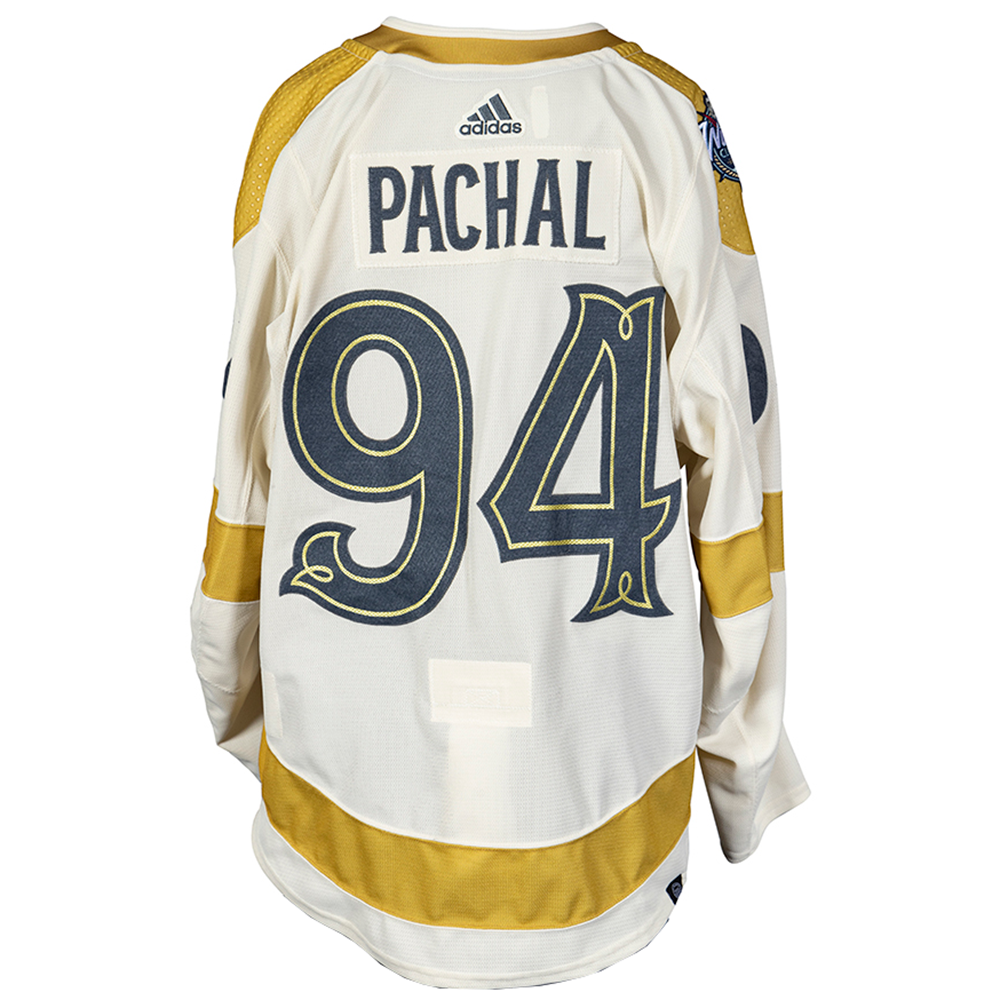 Game-Worn #94 Brayden Pachal Winter Classic Jersey - 15571