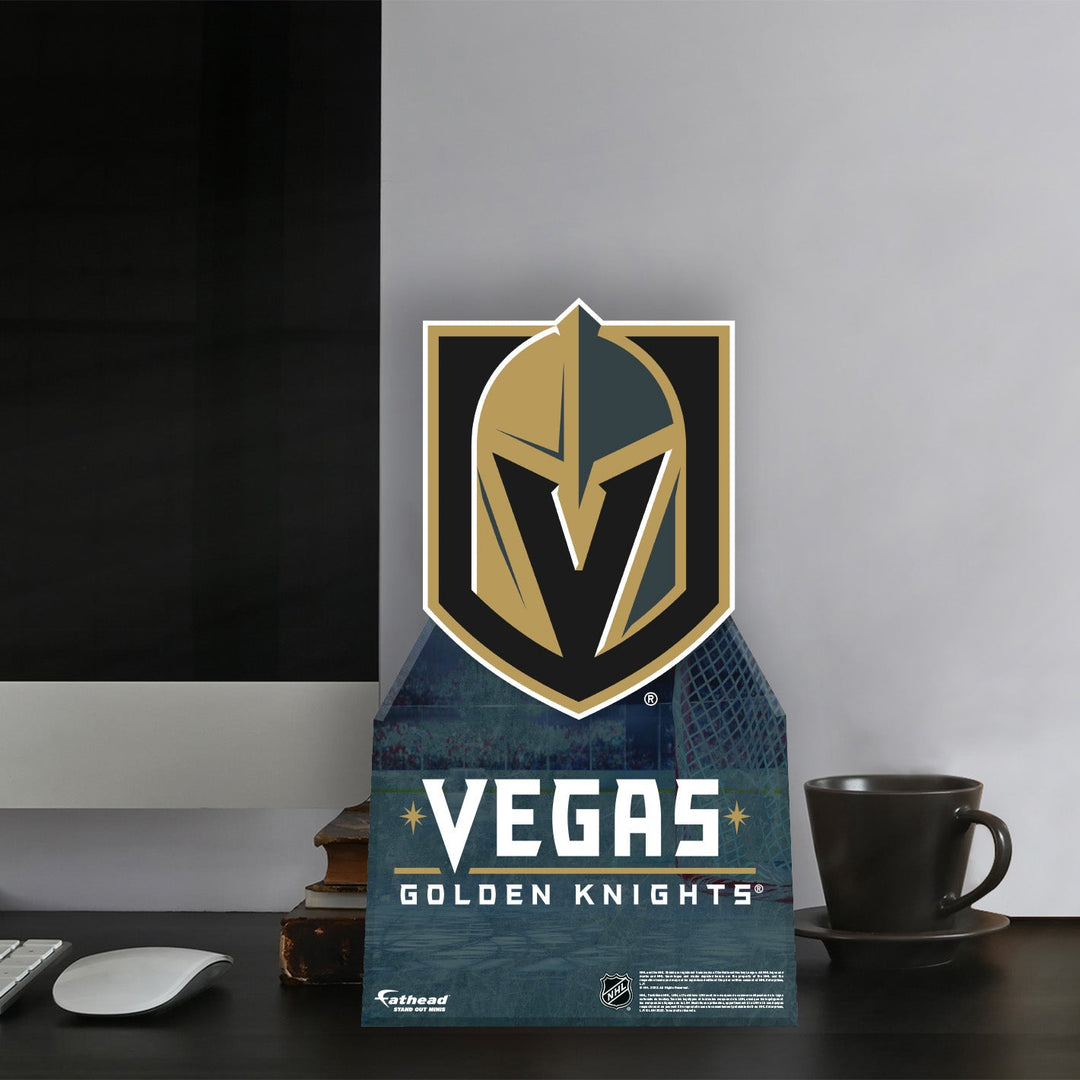 Vegas Golden Knights Logo Mini Cardstock Cutout