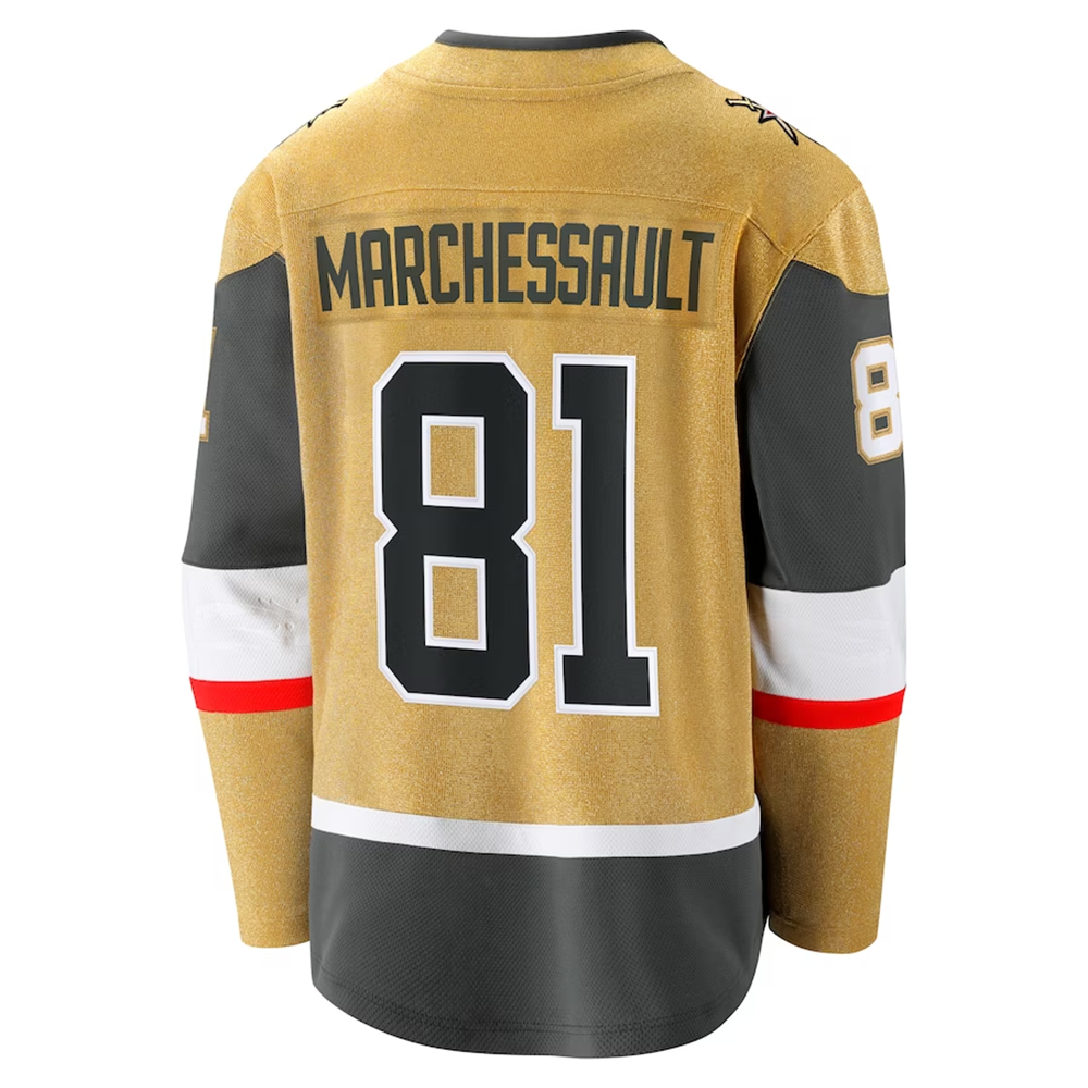 Adidas Vegas Golden Knights No81 Jonathan Marchessault Grey Home Authentic USA Flag 2018 Stanley Cup Final Women's Stitched NHL Jersey