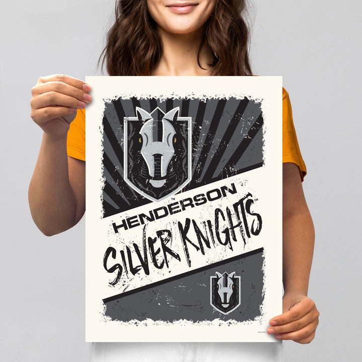 Henderson Silver Knights Classic Print - Décor