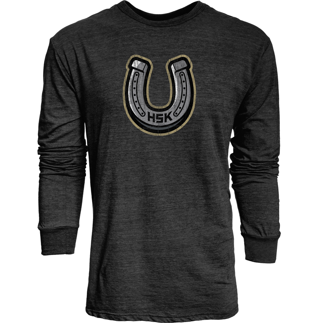 Henderson Silver Knights Horseshoe Long Sleeve Tee - Shirt