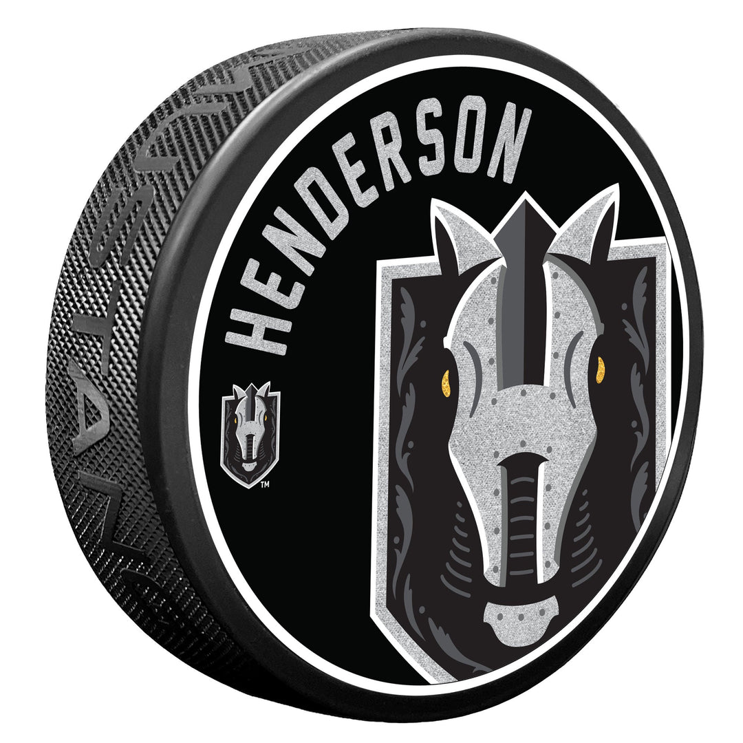 Henderson Silver Knights Icon Puck - Puck