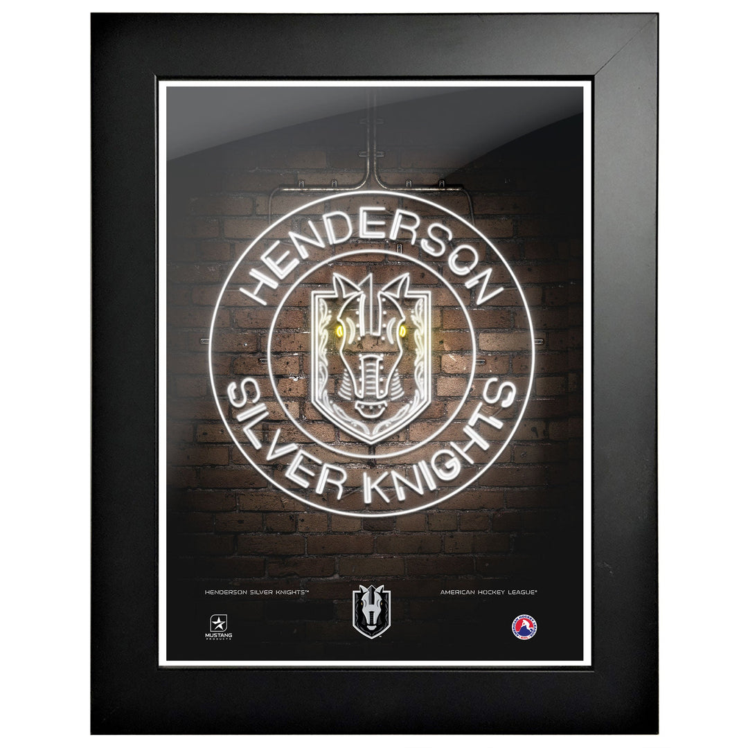 Henderson Silver Knights Neon Frame - Décor