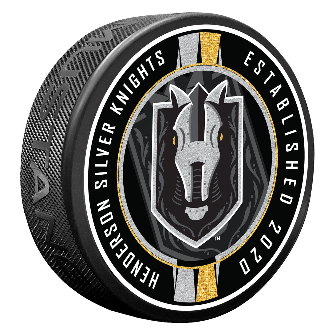 Henderson Silver Knights Ribbon Puck - Puck