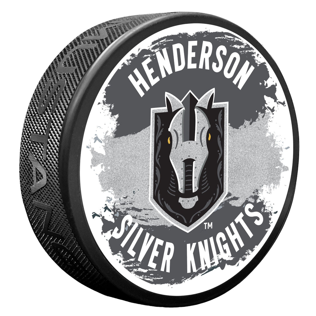 Henderson Silver Knights Splash Puck - Puck