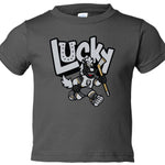 Henderson Silver Knights Toddler Lucky Tee- Charcoal - Vegas Team Store
