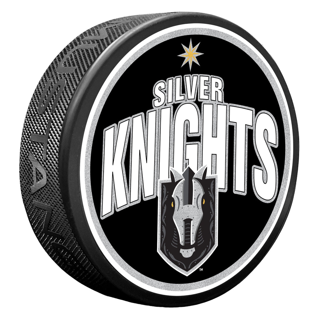 Henderson Silver Knights Wordmark Puck - Puck