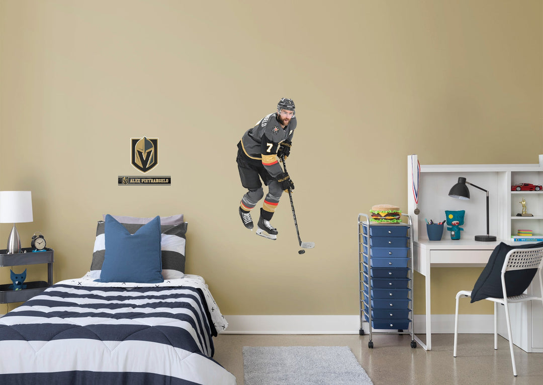 Vegas Golden Knights Removeable Adhesive Alex Pietrangelo Decal