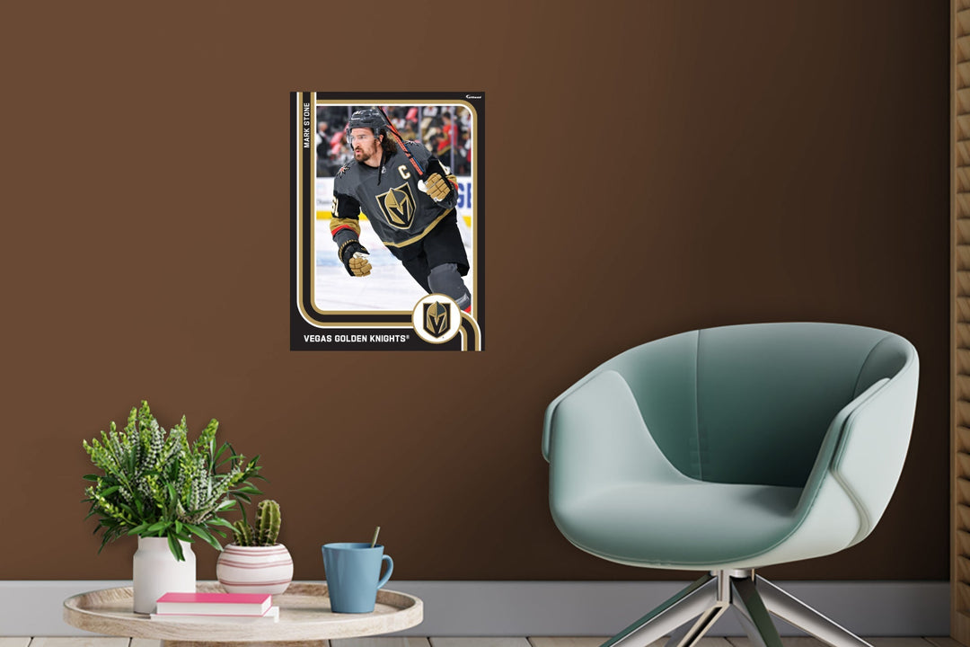 Vegas Golden Knights Removeable Adhesive Mark Stone Poster