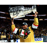 Vegas Golden Knights Keegan Kolesar Autographed Stanley Cup  Photo