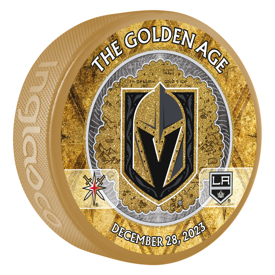 LAK vs. VGK Match-up Puck - 12/28/2023 - Puck